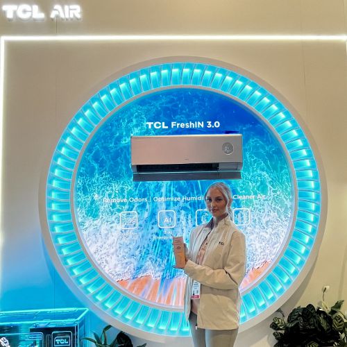 彩神vllCES2025：TCL小蓝翼新风空调斩获智慧新风技术创新大奖(图1)