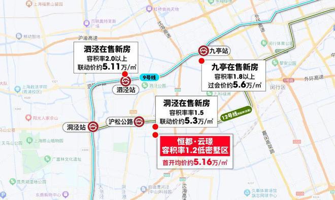 松江恒都云璟洋房带装修有地暖+中央空调+新风系统彩神vll(图9)