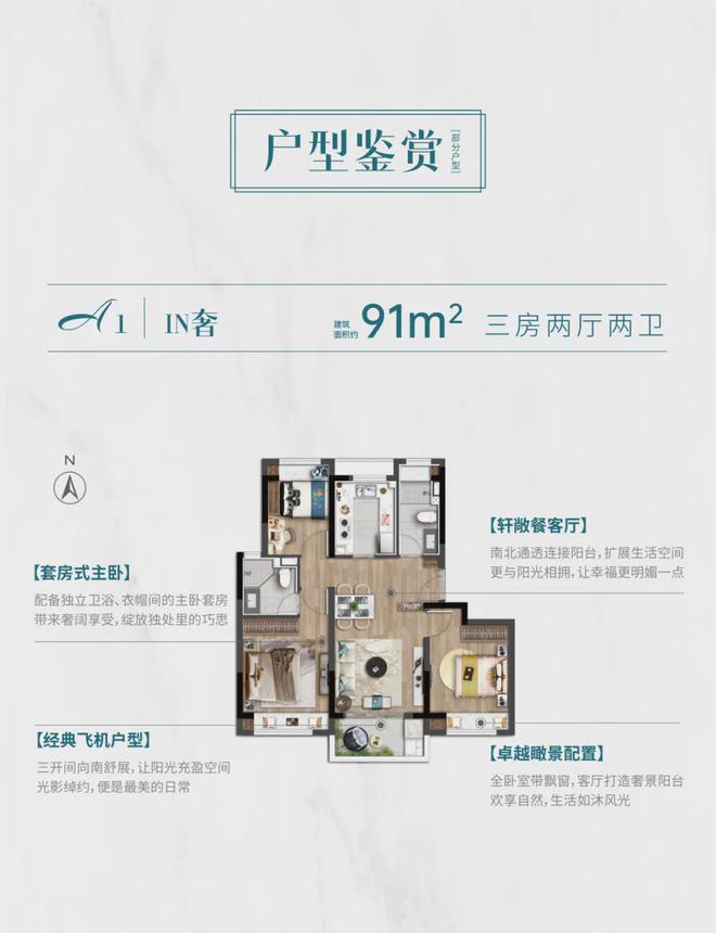 松江恒都云璟洋房带装修有地暖+中央空调+新风系统彩神vll(图21)
