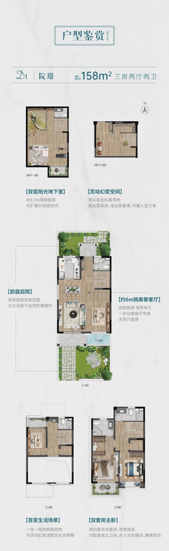 松江恒都云璟洋房带装修有地暖+中央空调+新风系统彩神vll(图22)