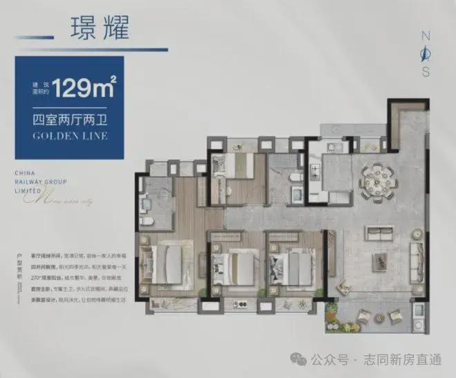【中铁诺德璟宸】售楼中心-中铁诺德璟宸楼盘详情-价格-户型配套彩神vll(图9)