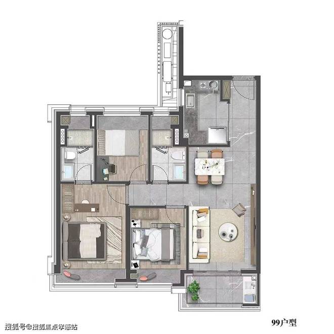彩神vll◈中环云悦府 普陀中环云悦府官方售楼处发布：购房者必看!(图18)