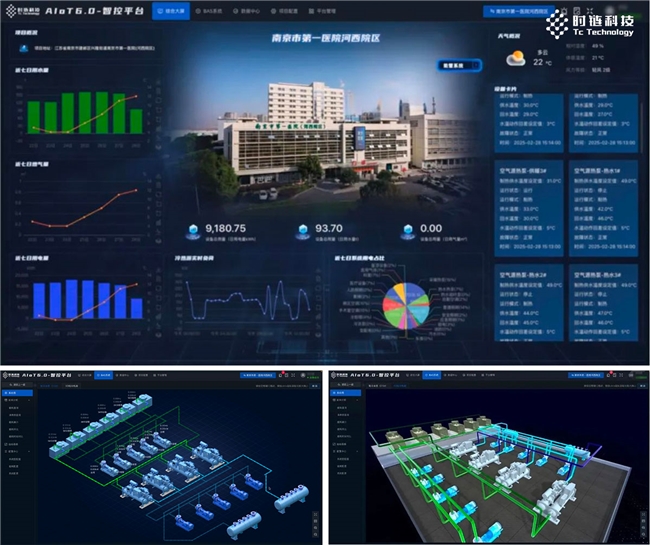 硬改造+软升级+全托管时链科技助力南京市第一医院构建能效革命新范式彩神vll(图3)