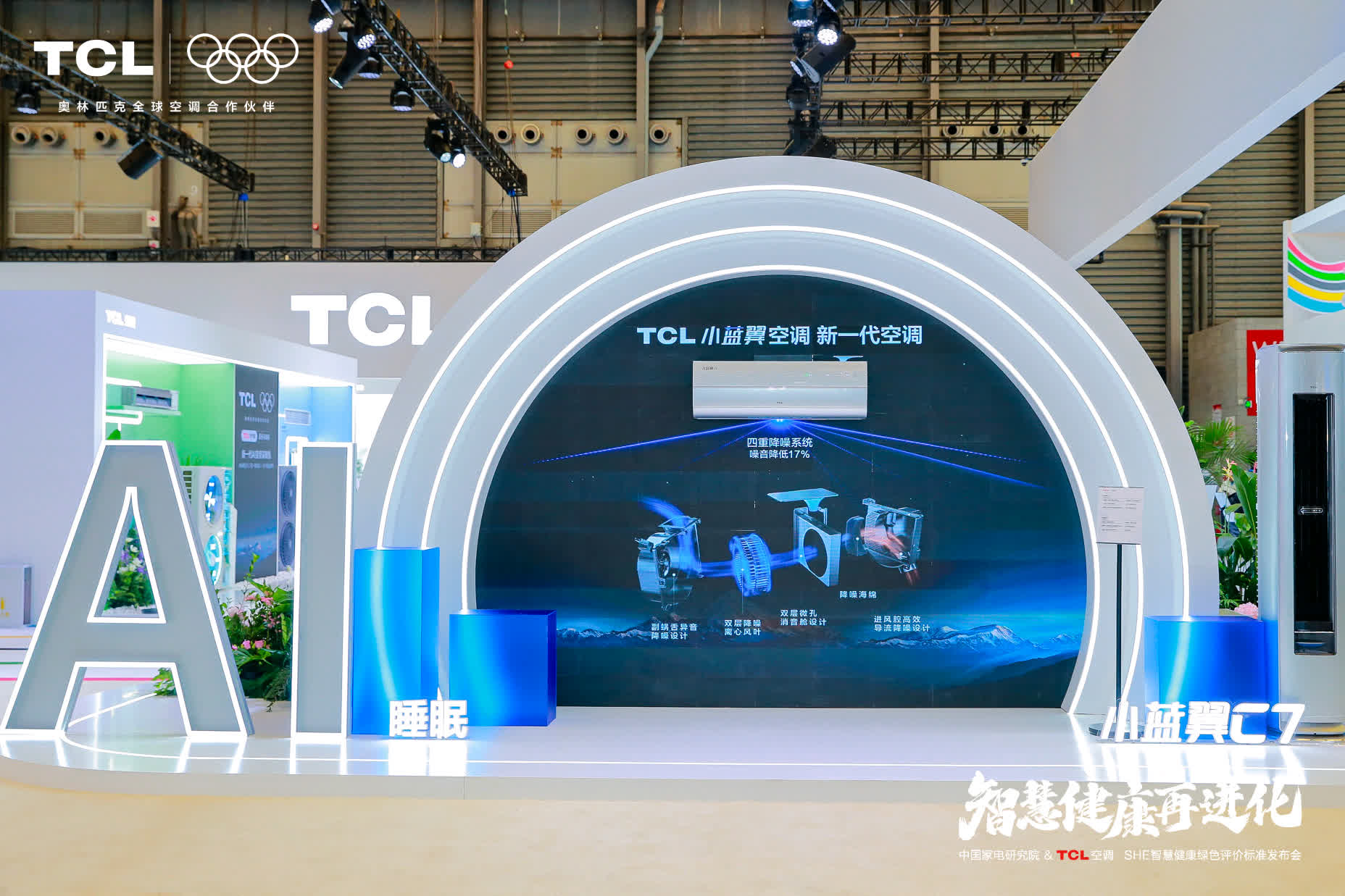 直击202彩神vll5AWE！深度揭秘TCL小蓝翼C7新风空调AI睡眠技术(图2)