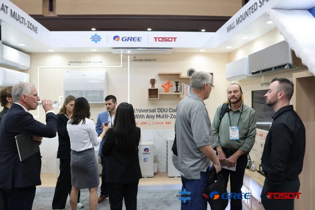 彩神vll全球瞩目！格力携百款产品惊艳亮相美国AHR展让世界爱上格力造(图2)