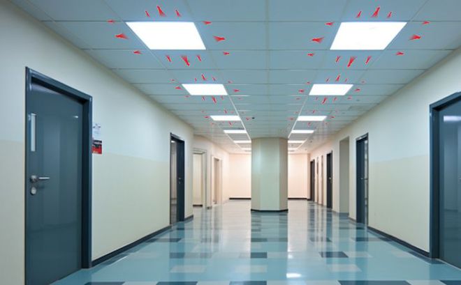 暖玛彩神vll士远红外悬顶取暖器：一体化取暖新选择(图1)