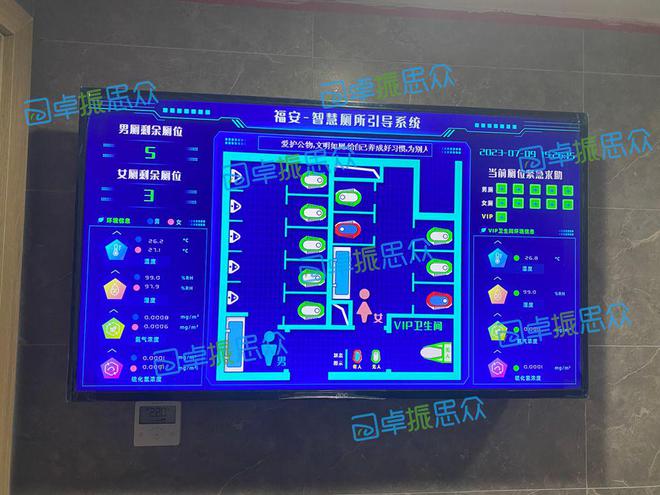 智慧厕所：重新定义公共卫生空@卓振思众彩神vll(图2)