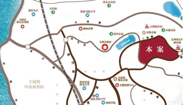 彩神vll大理海岸春天售楼中心_最新价格︱大理海岸春天欢迎你-户型优缺点-房价-最新户型(图1)