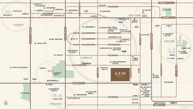 彩神vll上海古北99官方发布：古北99时代笔触绘就上海清雅画卷！(图32)