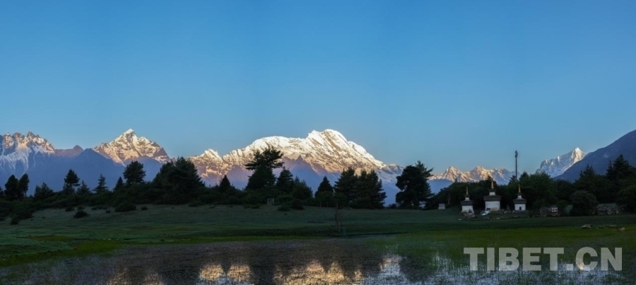彩神vll吉隆掠影：雪山下的“古道”画卷(图2)